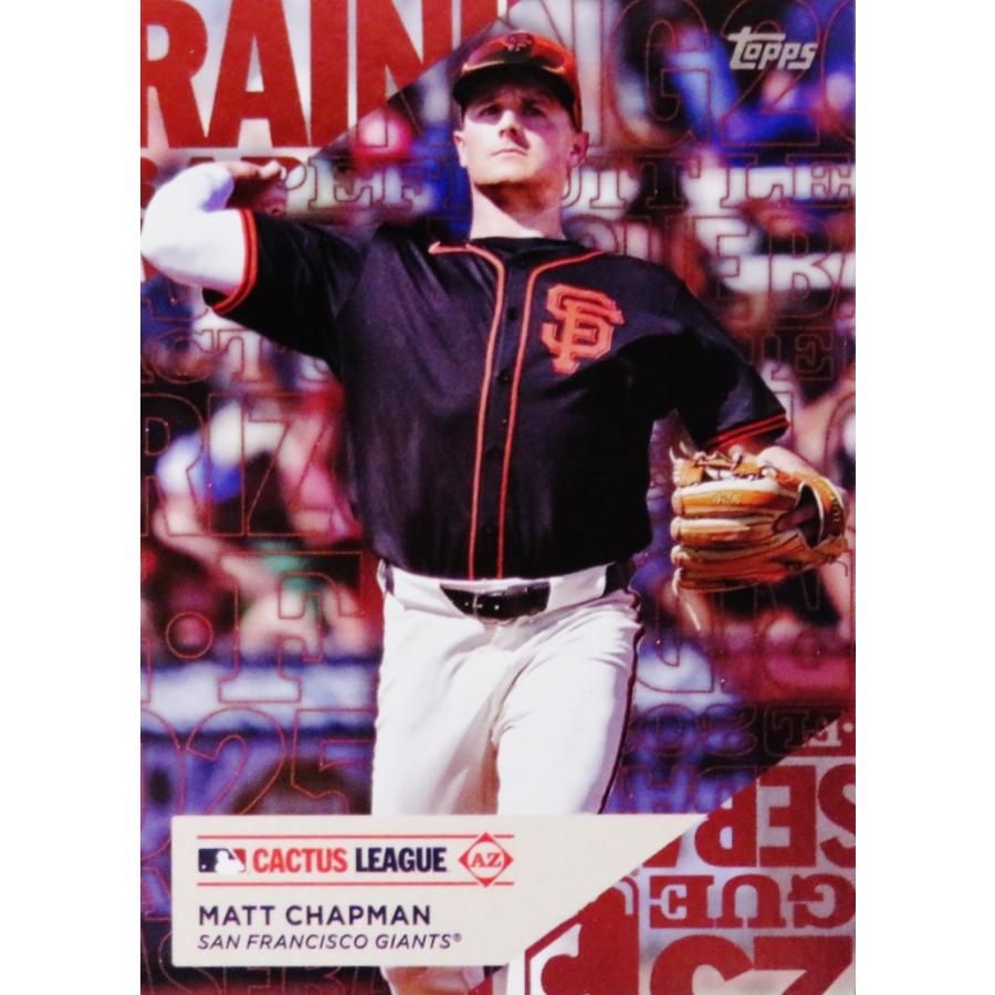 TG25【Matt Chapman/San Francisco Giants】2025 Topps Baseball 