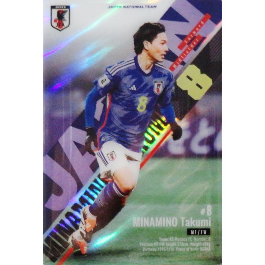 13 【南野拓実/ASモナコ】バンダイ 2025 サッカー日本代表 ツイン