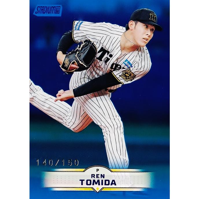富田蓮/阪神タイガース】2025 Topps NPB Stadium Club [BASE/ブルー