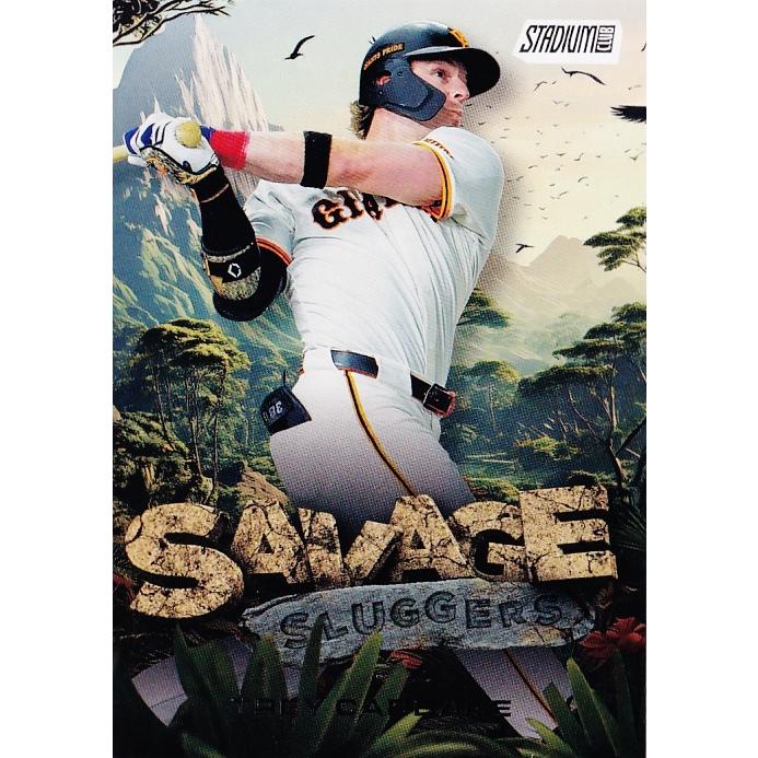 APPLEBUM 野球選手 ポスター SSL-9 【T.キャベッジ/読売ジャイアンツ】2025 Topps NPB Stadium