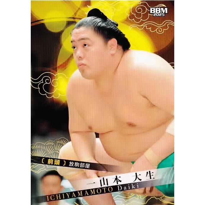 27 【一山本 大生】BBM2025 大相撲カード レギュラー : スポーツカード