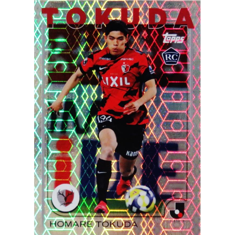 8 【徳田誉(ROOKIE)/鹿島アントラーズ】2025 Topps Jリーグ フラッグ