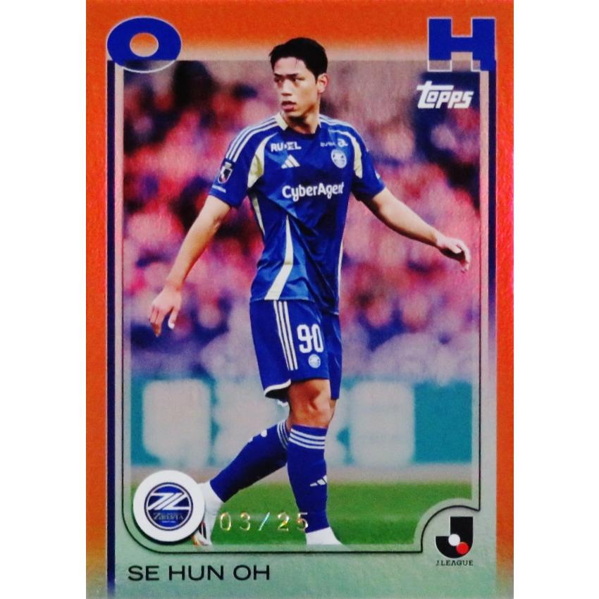 オ セフン/FC町田ゼルビア】2025 Topps Jリーグ フラッグシップ [BASE