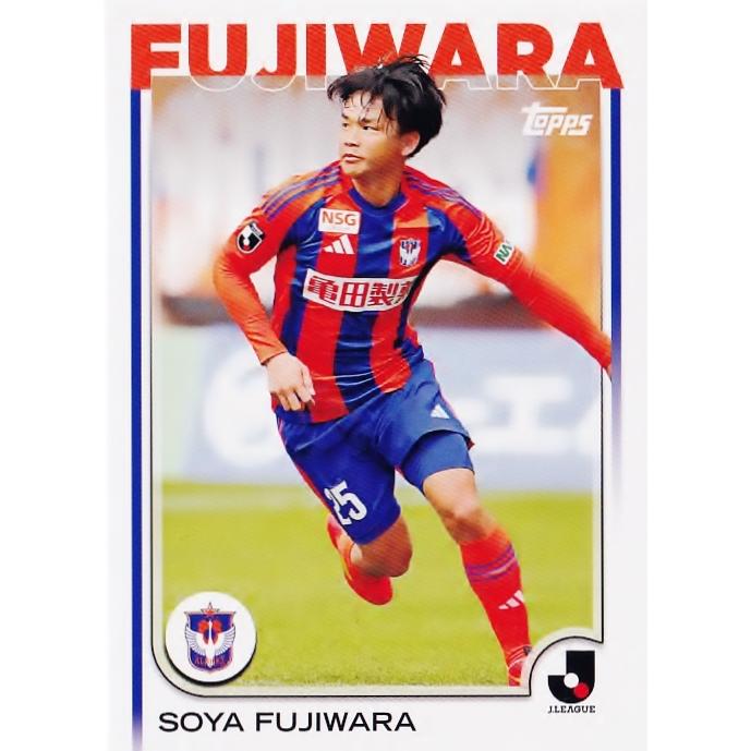 104 【藤原奏哉/アルビレックス新潟】2025 Topps Jリーグ フラッグ