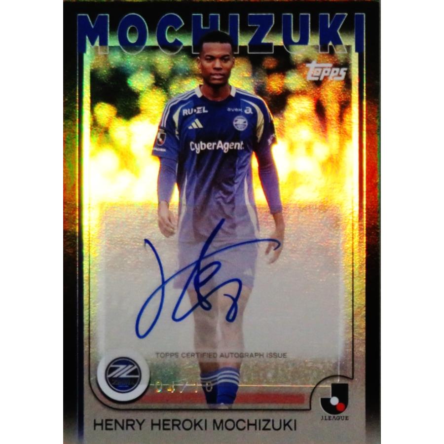 NEW]【望月ヘンリー海輝/FC町田ゼルビア】2025 Topps Jリーグ フラッグ