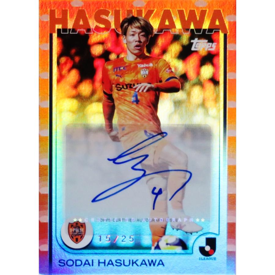 エスパルスサインカード 蓮川壮大/清水エスパルス】2025 Topps Jリーグ フラッグシップ [直筆