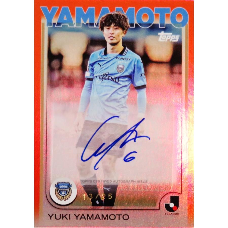 NEW]【山本悠樹/川崎フロンターレ】2025 Topps Jリーグ フラッグシップ