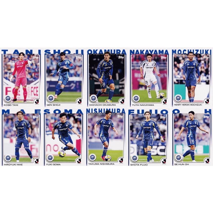 FC町田ゼルビア】2025 Topps Jリーグ フラッグシップ [レギュラー(BASE