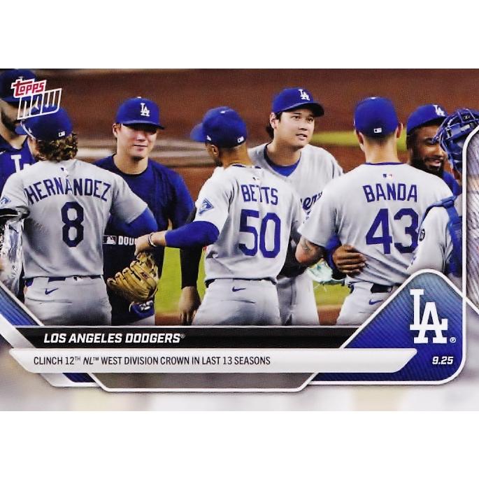 770【ドジャース(大谷翔平・山本由伸)】2025 MLB TOPPS NOW [2025.9.25