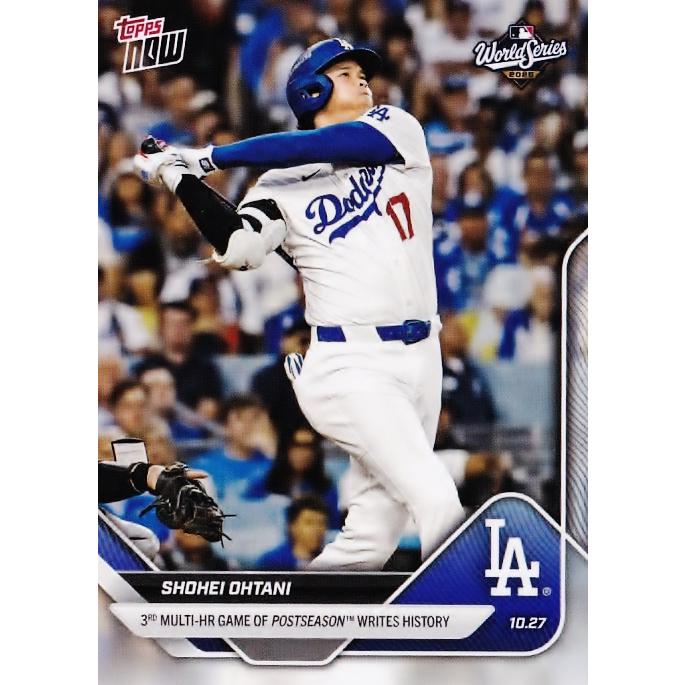 903【大谷翔平/ドジャース】2025 MLB TOPPS NOW [2025.10.27] MLB史上