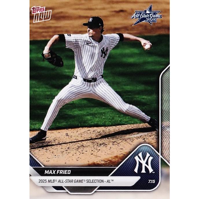 ASG-MFSP【Max Fried/ヤンキース】2025 MLB TOPPS NOW All-Star Game 