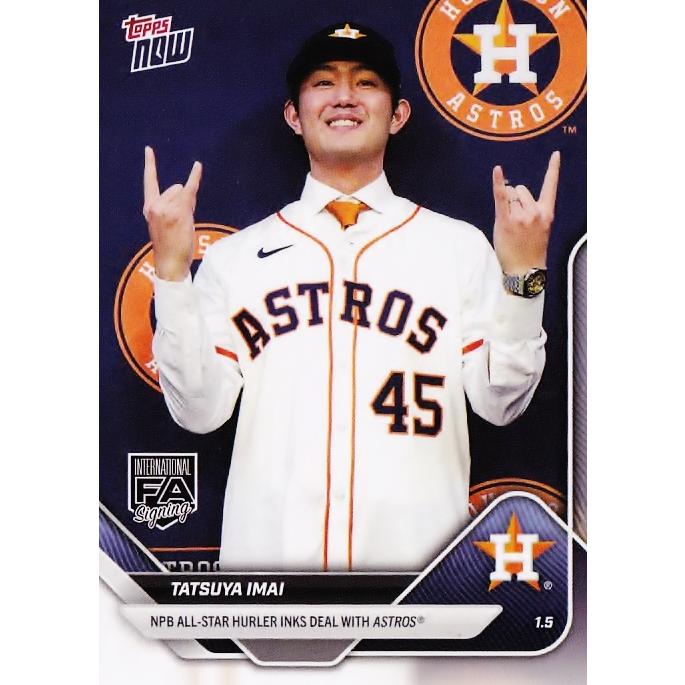 NEW]OS12【今井達也/アストロズ】2025 MLB TOPPS NOW [2026.1.5] NPB