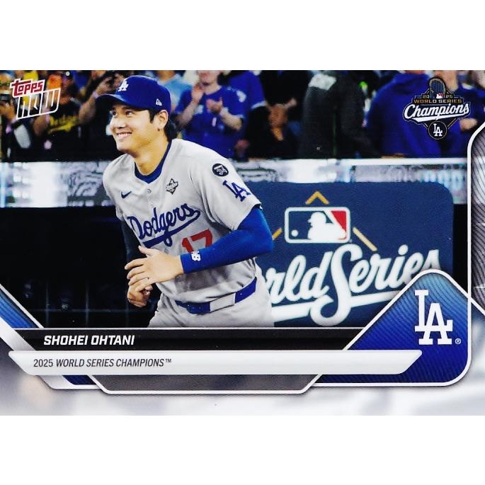 プ*タ様 topps NOW大谷翔平⭐️WS-1SSP⭐️2025年ワールドシリ WS1SP【大谷翔平/ドジャース】2025 MLB TOPPS NOW World Series