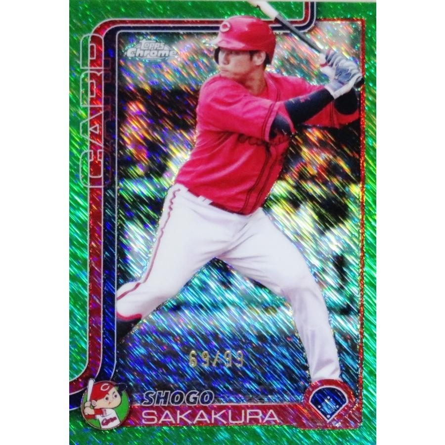 坂倉将吾/広島東洋カープ】2025 Topps Chrome NPBベースボールカード