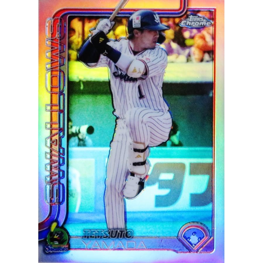 79 【山田哲人/東京ヤクルトスワローズ】2025 Topps Chrome NPBベース