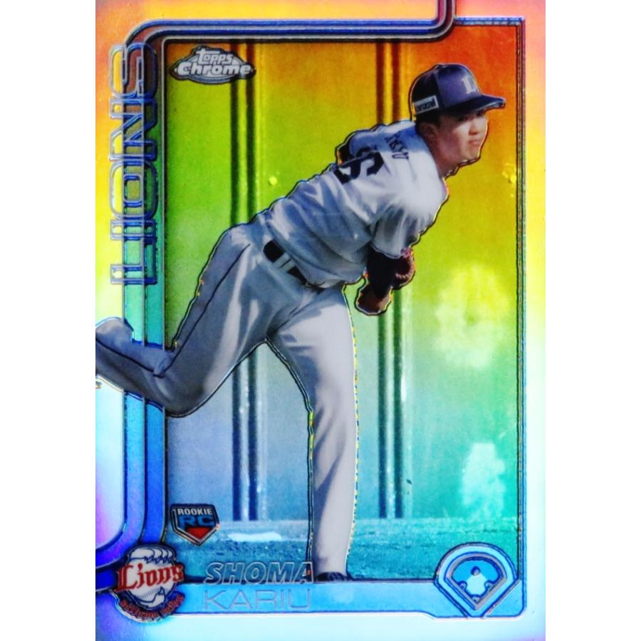 180 【狩生聖真(ROOKIE)/埼玉西武ライオンズ】2025 Topps Chrome NPB