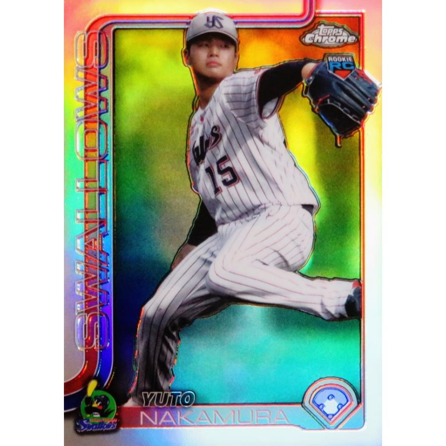 189 【中村優斗(ROOKIE)/東京ヤクルトスワローズ】2025 Topps Chrome
