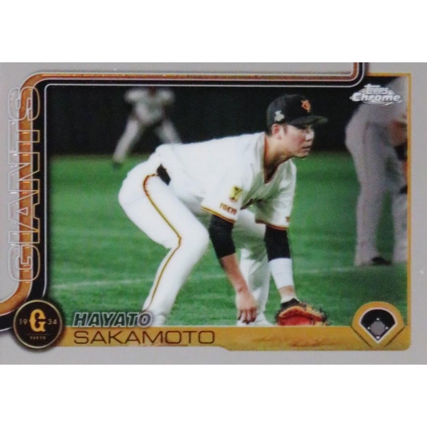 211 【坂本勇人/読売ジャイアンツ】2025 Topps Chrome NPBベースボール