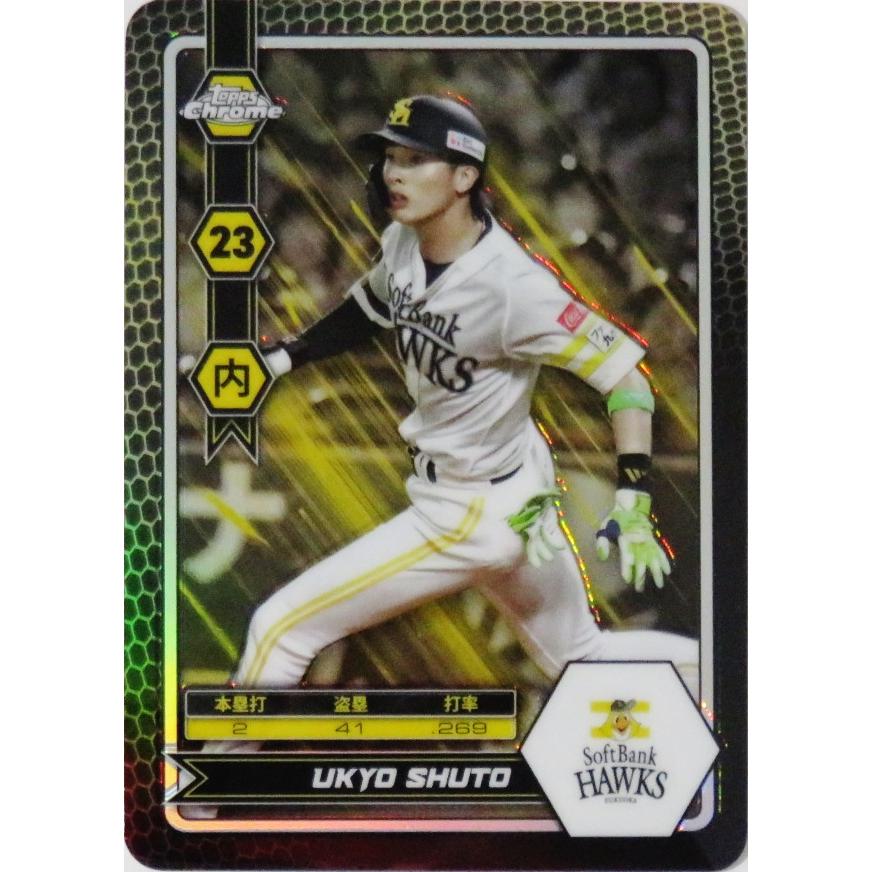NBG02【周東佑京/福岡ソフトバンクホークス】2025 Topps Chrome NPB