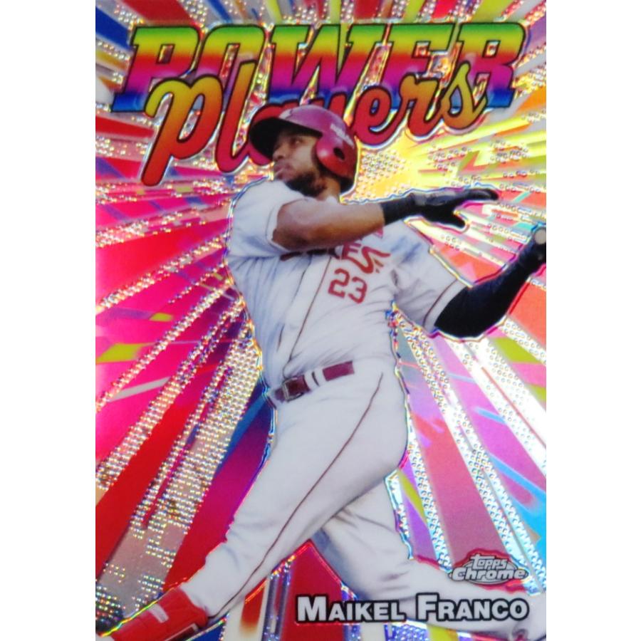 PP23【M.フランコ/東北楽天ゴールデンイーグルス】2025 Topps Chrome