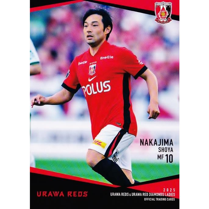 9 【中島翔哉】[クラブ発行]2025 浦和レッズ&浦和レッズレディース