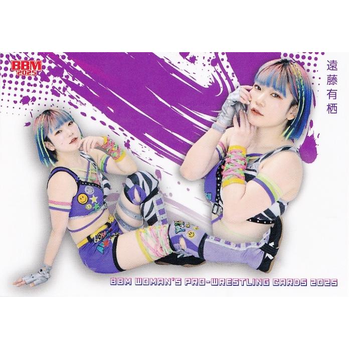 24 【遠藤有栖】BBM 女子プロレスカード 2025 レギュラー : スポーツ