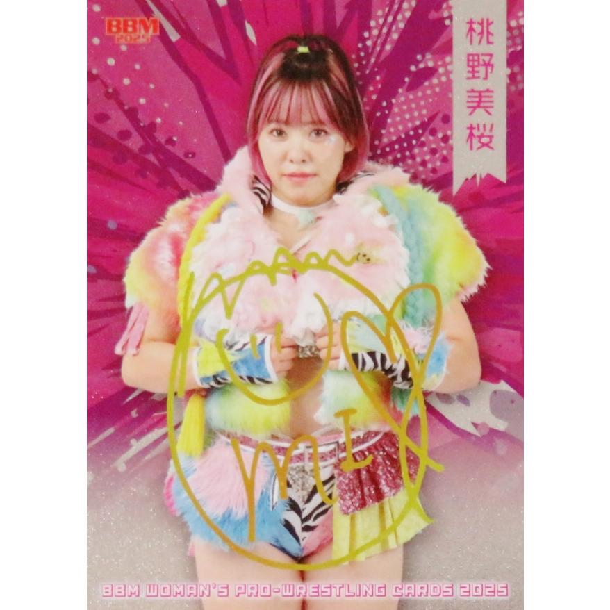 135 【桃野美桜】BBM 女子プロレスカード 2025 [レギュラー/キラ
