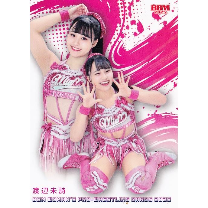 154 【渡辺未詩】BBM 女子プロレスカード 2025 レギュラー : スポーツ