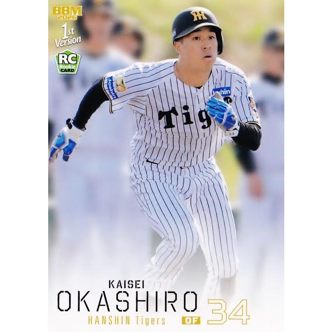 187 【岡城快生(ROOKIE)/阪神タイガース】2026 BBM ベースボールカード