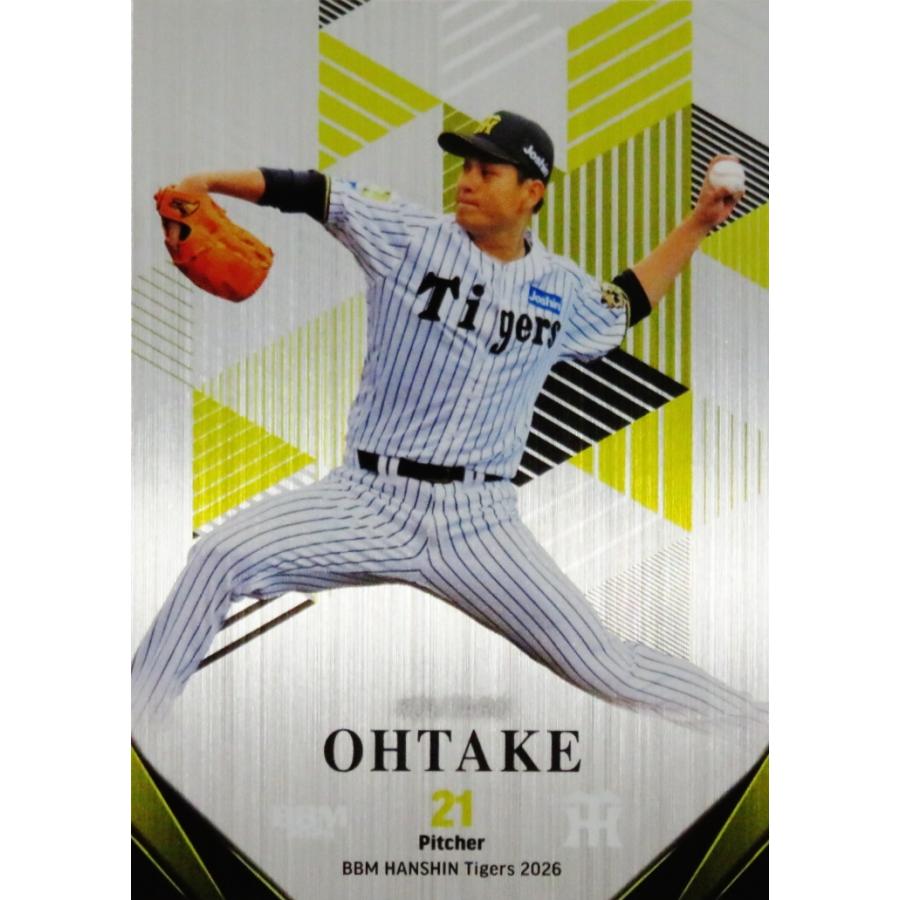 大竹耕太郎】BBM 阪神タイガース 2026 [レギュラー/銀紙パラレル] 250