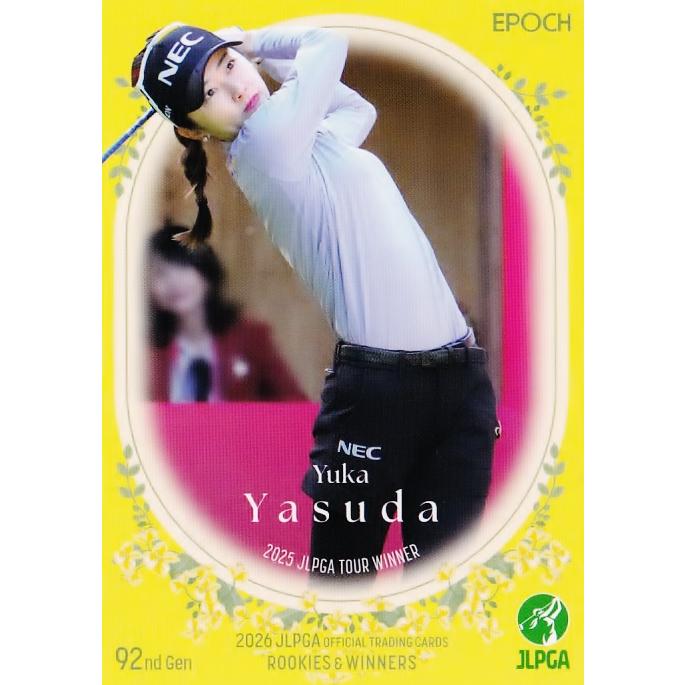 5 【安田祐香】エポック 2026 日本女子プロゴルフ協会オフィシャル