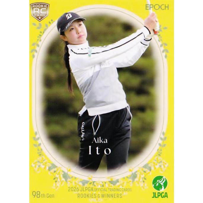 51 【伊藤愛華(ROOKIE)】エポック 2026 日本女子プロゴルフ協会