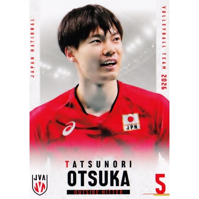 19 【大塚達宣】2026 バレーボール男子日本代表 トレーディングカード