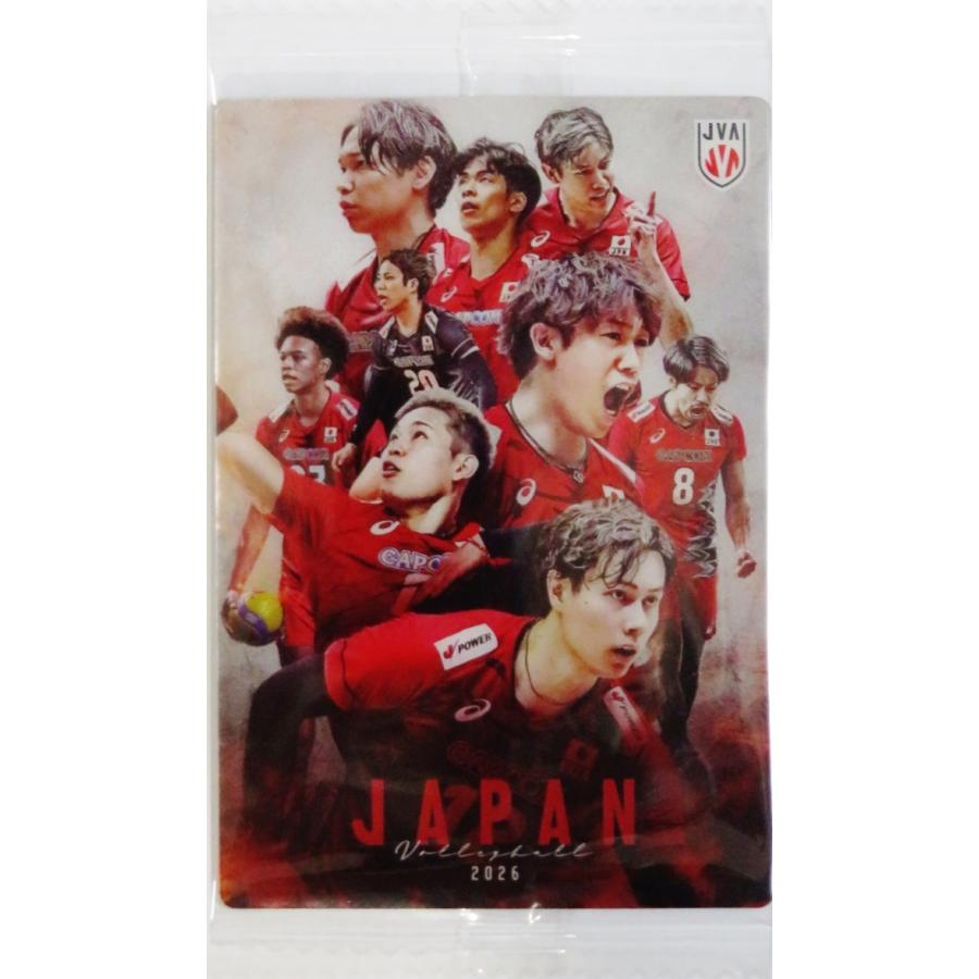 33 【集合A(赤)】バンダイ 2026 JAPAN NATIONAL VOLLEYBALL TEAM
