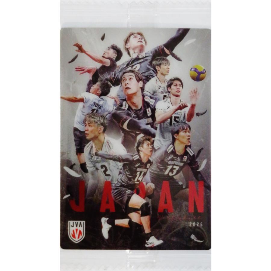34 【集合B(白・黒)】バンダイ 2026 JAPAN NATIONAL VOLLEYBALL TEAM