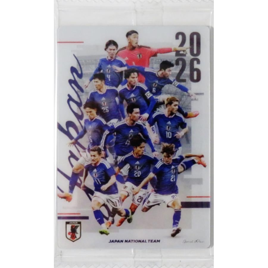 45 【集合A】バンダイ 2026 サッカー日本代表 ツインウエハース