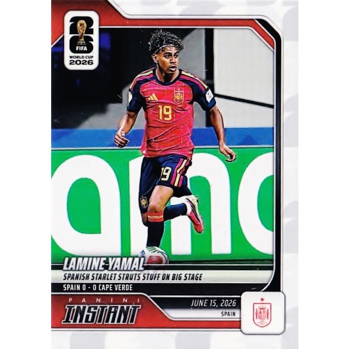 30【Lamine Yamal/スペイン代表】2026 Panini Instant FIFA World Cup