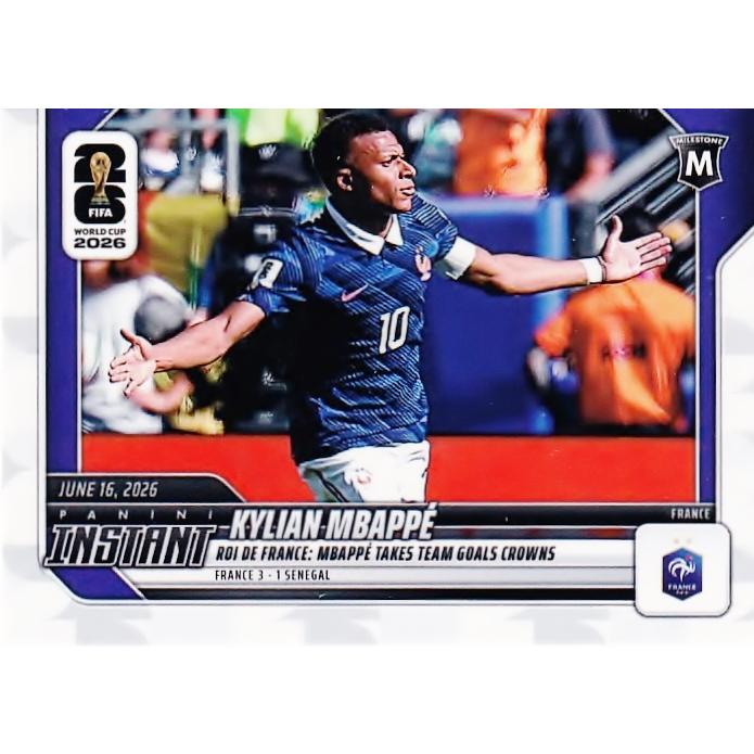 40【Kylian Mbappe/フランス代表】2026 Panini Instant FIFA World Cup