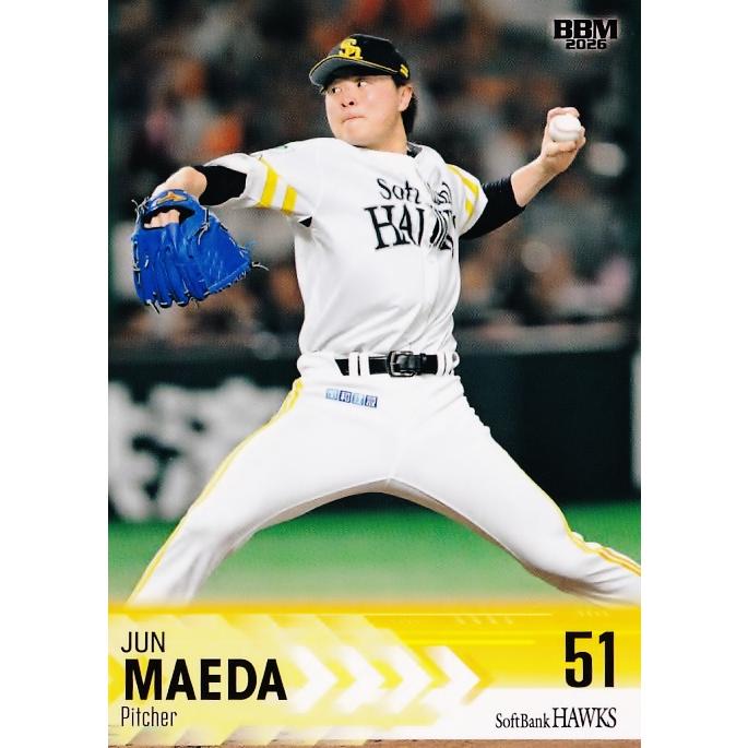 24 【前田純】BBM 福岡ソフトバンクホークス 2026 レギュラー