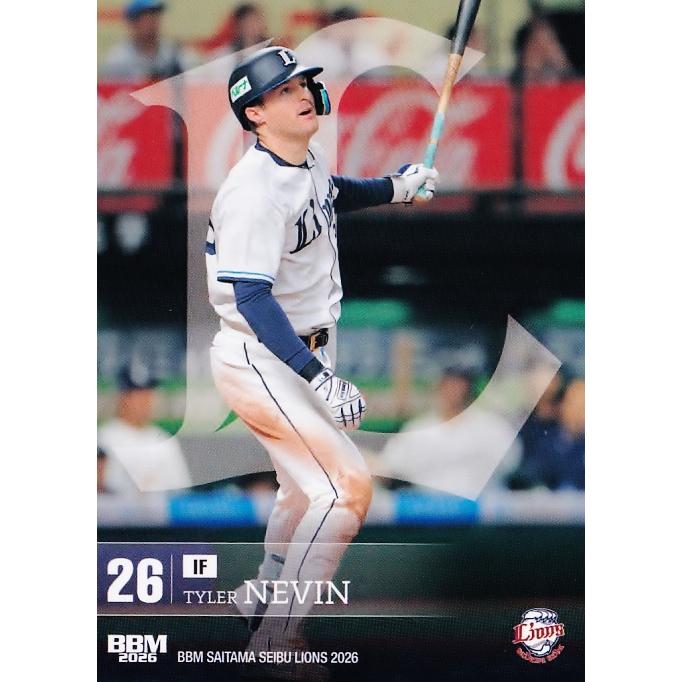 44 【ネビン】BBM 埼玉西武ライオンズ 2026 レギュラー : スポーツ