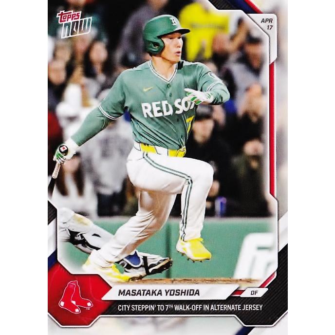 95【吉田正尚/レッドソックス】2026 MLB TOPPS NOW [2026.4.17] MLB