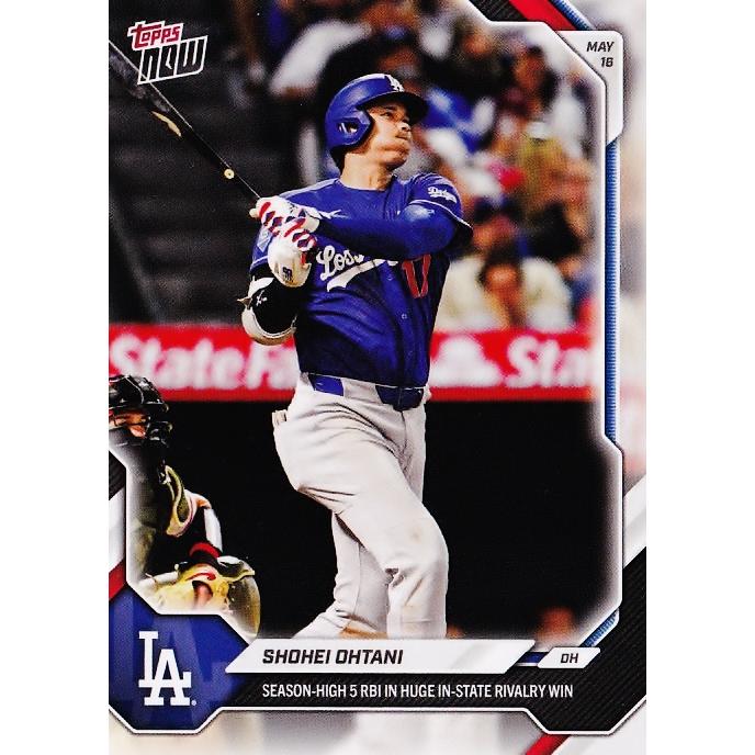 NEW]212【大谷翔平/ドジャース】2026 MLB TOPPS NOW [2026.5.16] 大谷