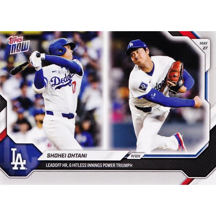 NEW]256【大谷翔平/ドジャース】2026 MLB TOPPS NOW [2026.5.27] 先頭