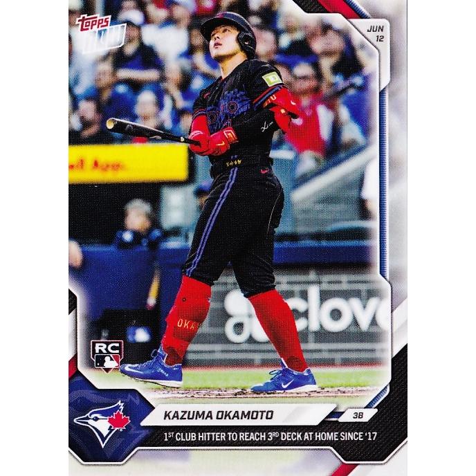 NEW]321【岡本和真(ROOKIE)/ブルージェイズ】2026 MLB TOPPS NOW
