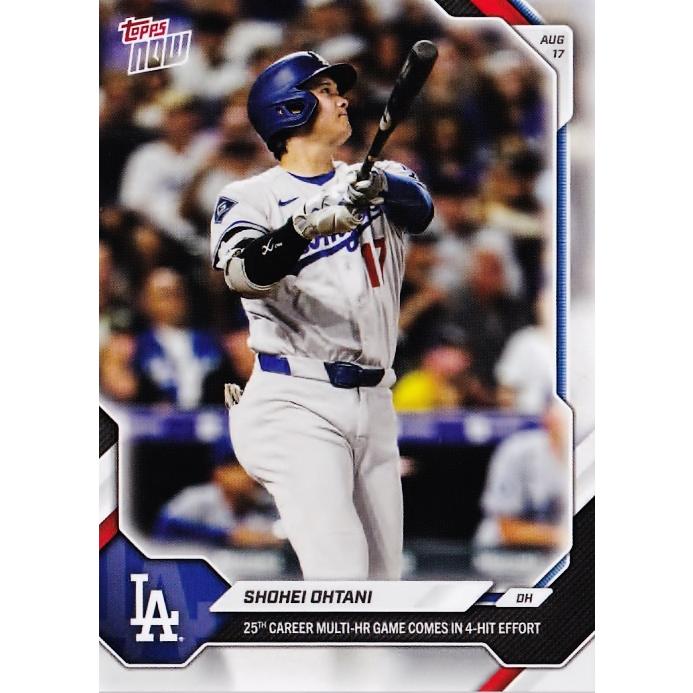 NEW]565【大谷翔平/ドジャース】2026 MLB TOPPS NOW [2026.8.17