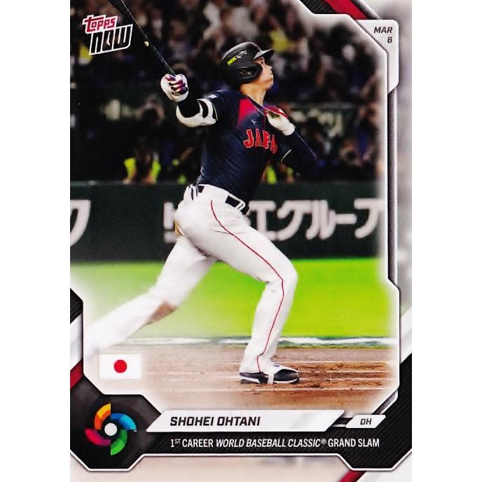 期間限定出品【大谷MLBジャージナンバー】WBC優勝ベースレリックカード 2026 WBC Topps NOW®で振り返る東京プール - Topps Ripped