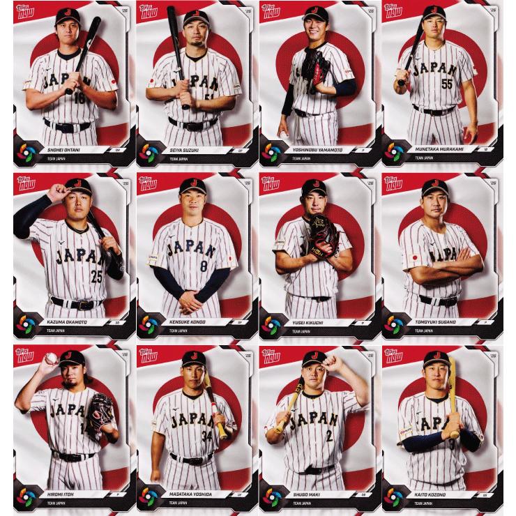 野球日本代表・侍ジャパンコンプリートセット/全12種】2026 WBC TOPPS