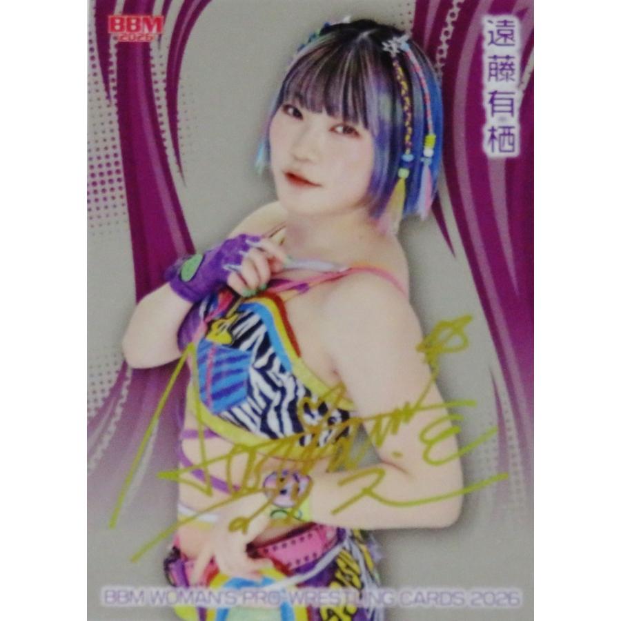 24 【遠藤有栖】BBM 女子プロレスカード 2026 [レギュラー/キラ