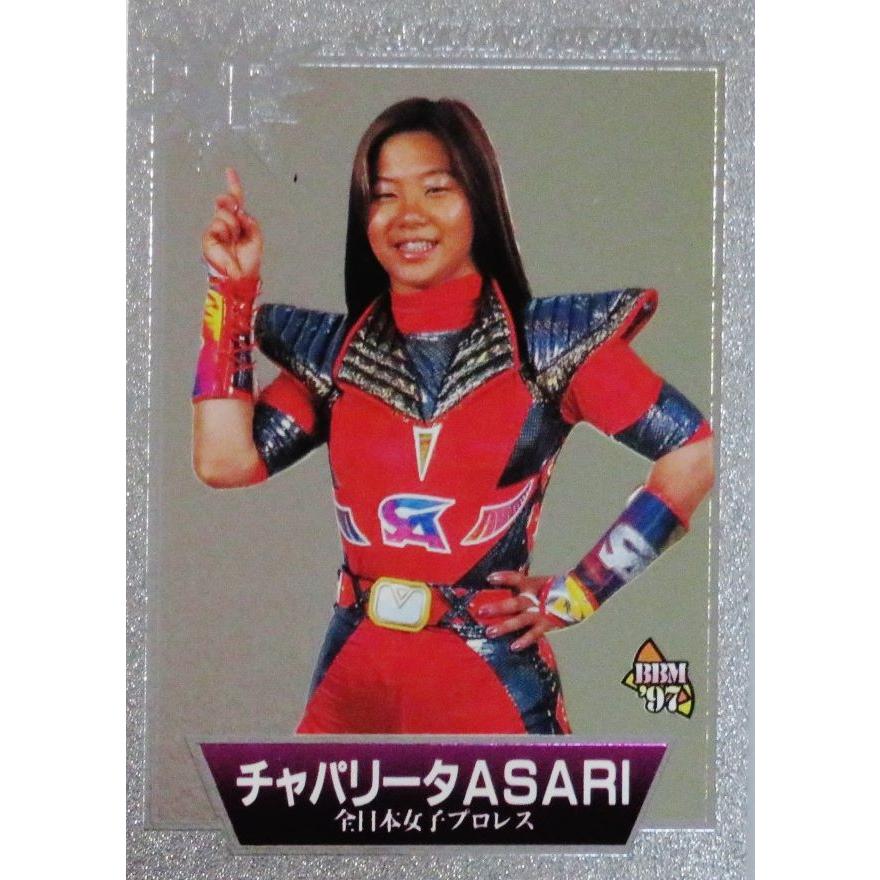 132 【チャパリータASARI】BBM 1997 プロレスカード SPARKLING