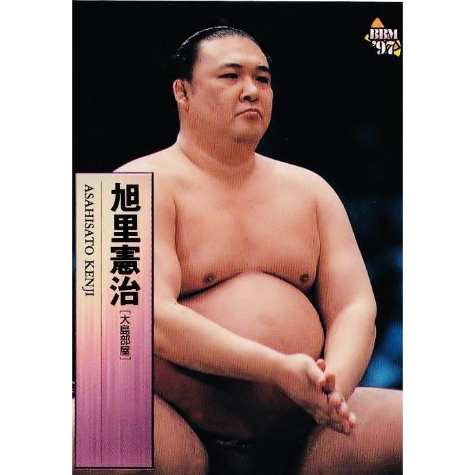 49 【旭里 憲治】BBM 1997 大相撲カード レギュラー : スポーツ 49 【旭里 憲治】BBM 1997 大相撲カード レギュラー : スポーツ